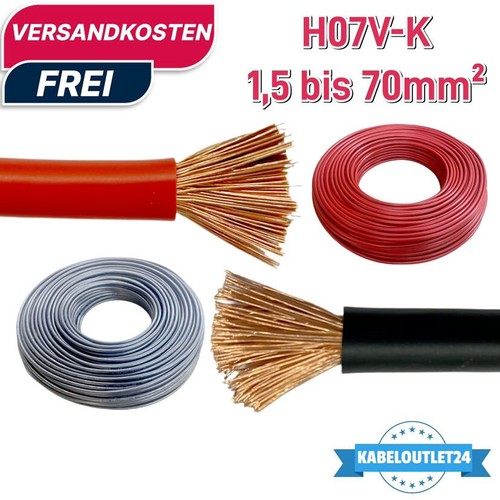 H07v batteriekabel rot - h07v-k,