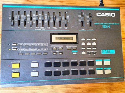 Casio drumcomputer - rz-1,