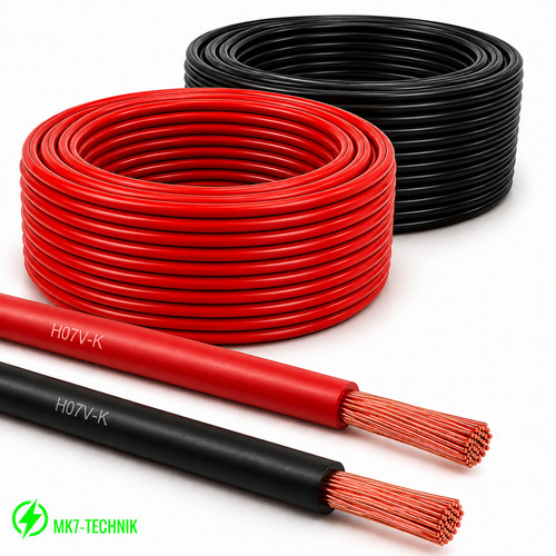 Kabel batteriekabel h07v rot - kabel,