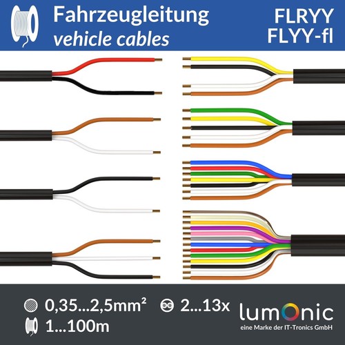 100m flryy fahrzeugleitung - flryy,